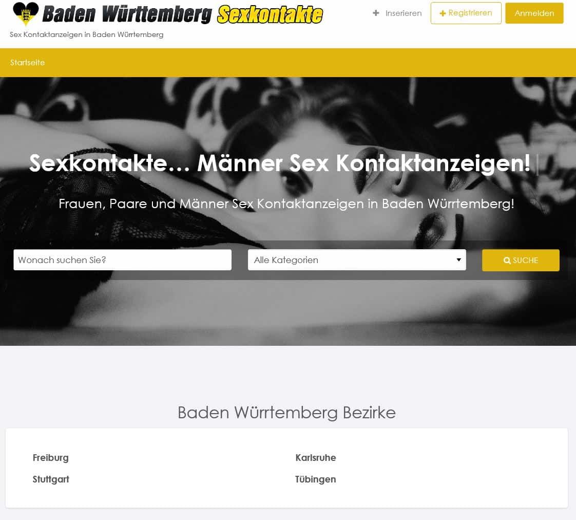 Sex kontakte baden württemberg